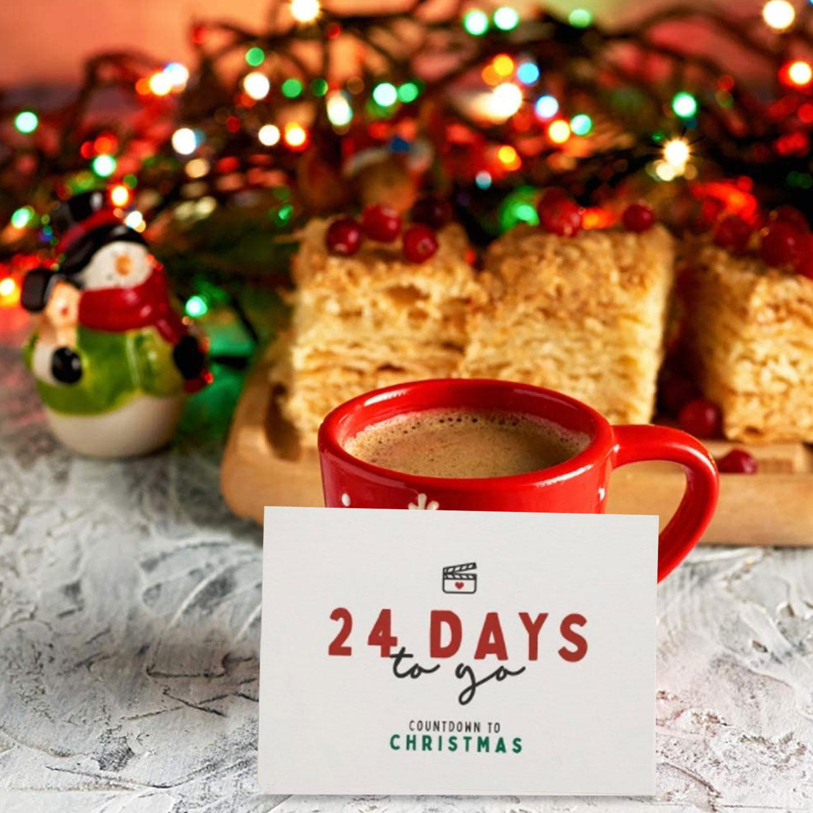 🎄Christmas Promotion🎅24 Days of Christmas Movie and Music Greeting Card Set