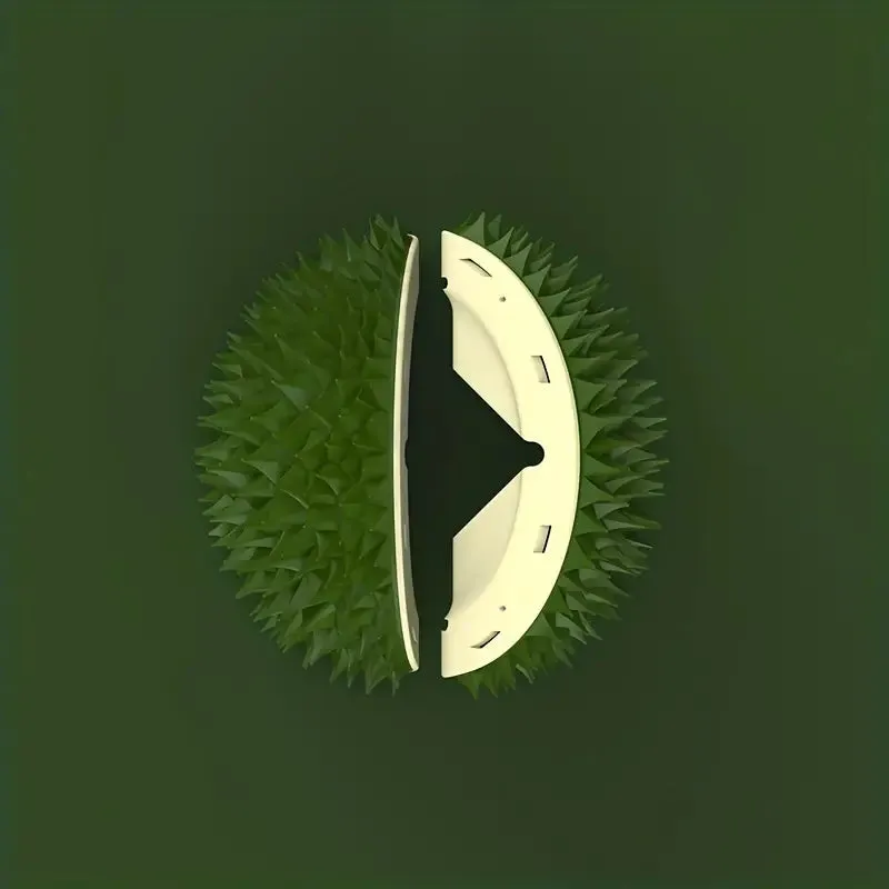 Cat Toys Corner Scratcher Comb Self-Adhesive Cute Durian