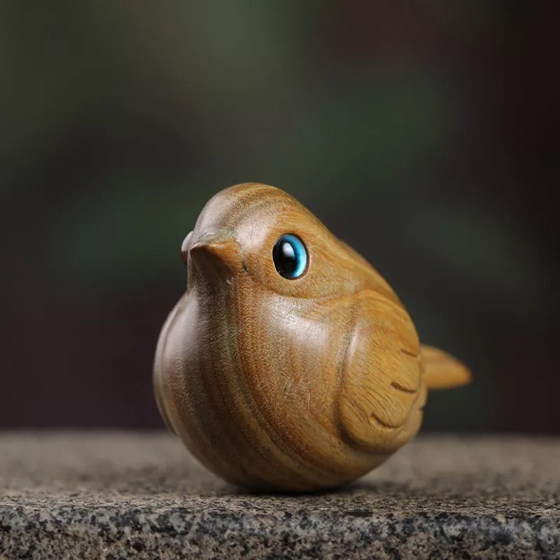 🐦Handmade Wood Carved Bird
