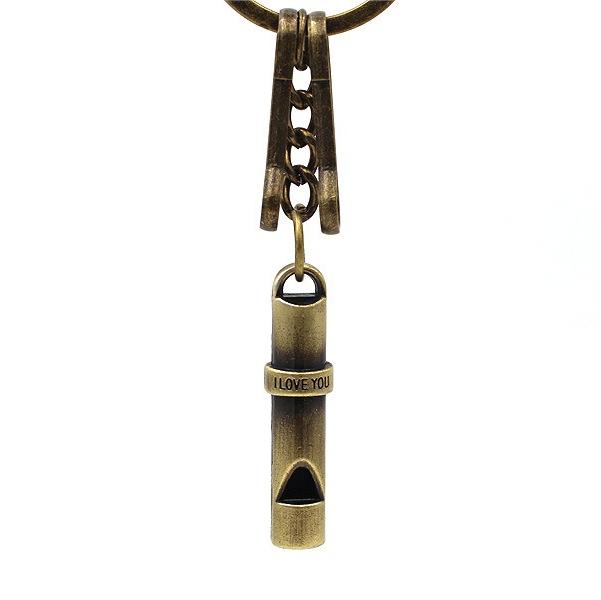 I love you whistle Lock Ring