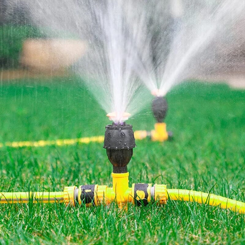 360&deg; Rotation Auto Irrigation System Garden Lawn Sprinkler Patio