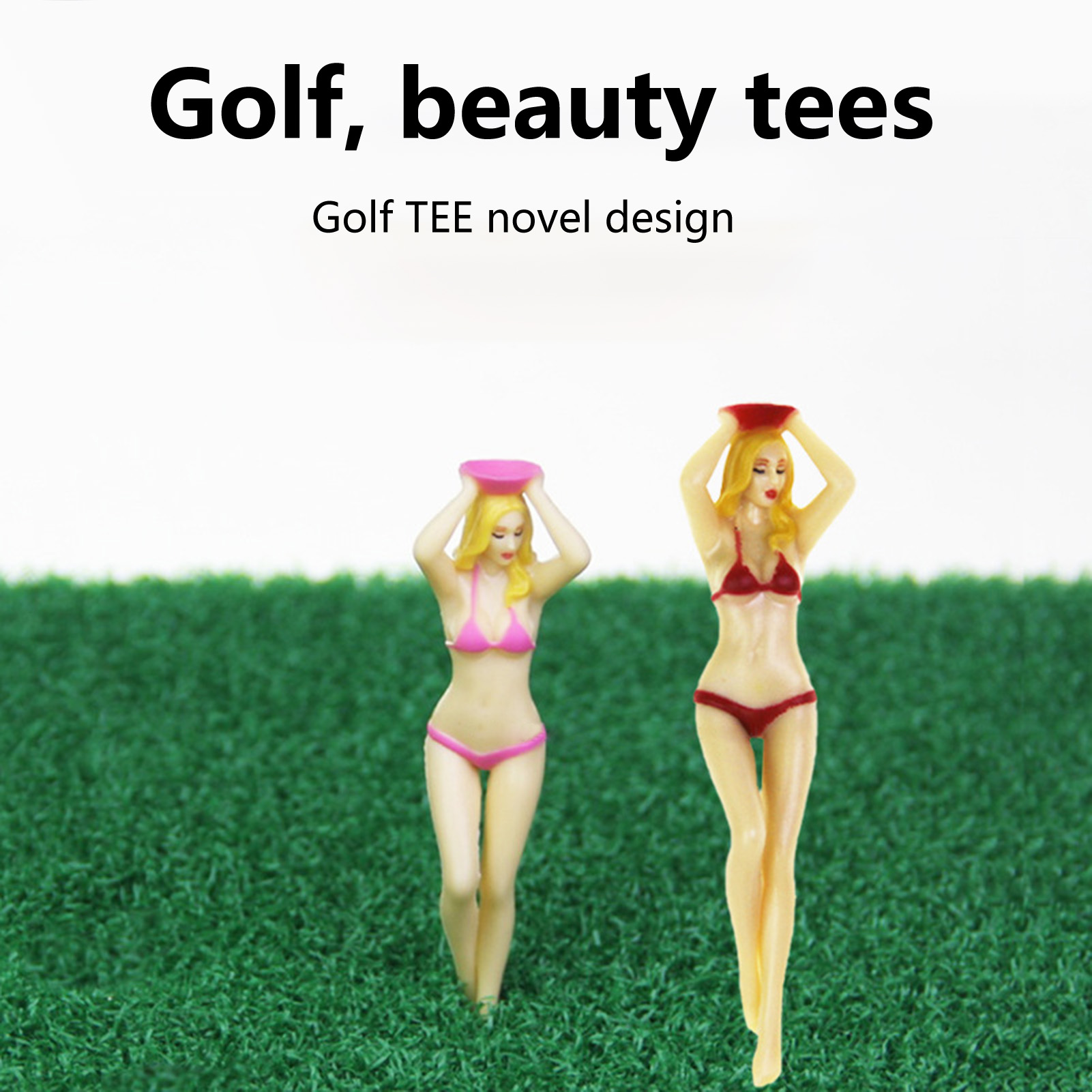 💝Funny Bikini Girl Golf Tees⛳