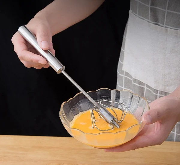 🔥BIG SALE - 50% OFF🔥Stainless Steel Semi-Automatic Whisk