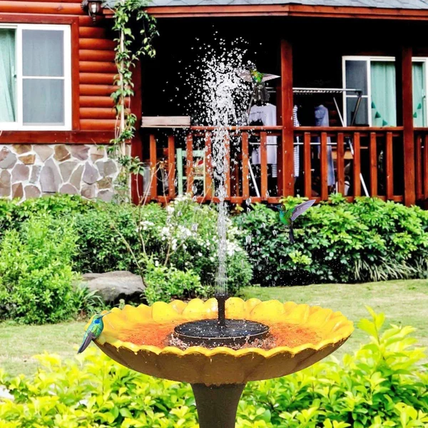 (🔥Hsale Sale- SAVE 48% OFF🔥) Solar-Powered Bird Fountain Kit