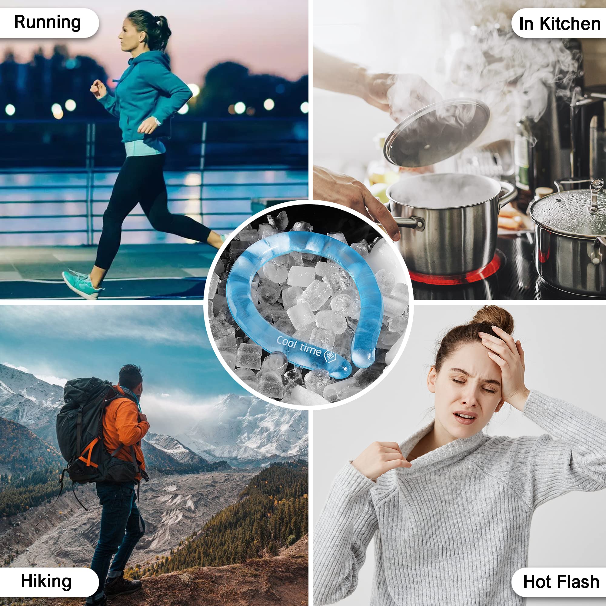 💥2023 New Products❄️Wearable Cooling Neck Wraps for Summer Heat