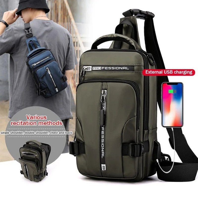 🔥Father's Day Sale 49% OFF - Multi-functional Mens Crossbody Bag