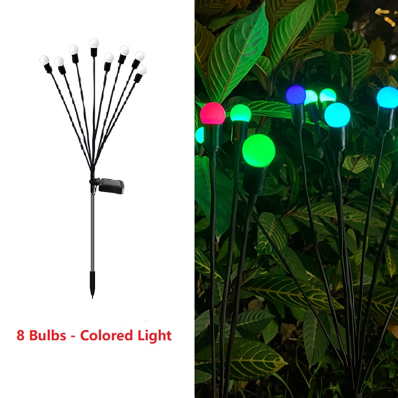💖💖IP65 Waterproof Solar Powered Firefly Light💡