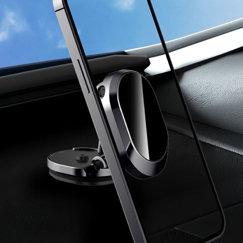 Magnetic mobile phone holder for the car
