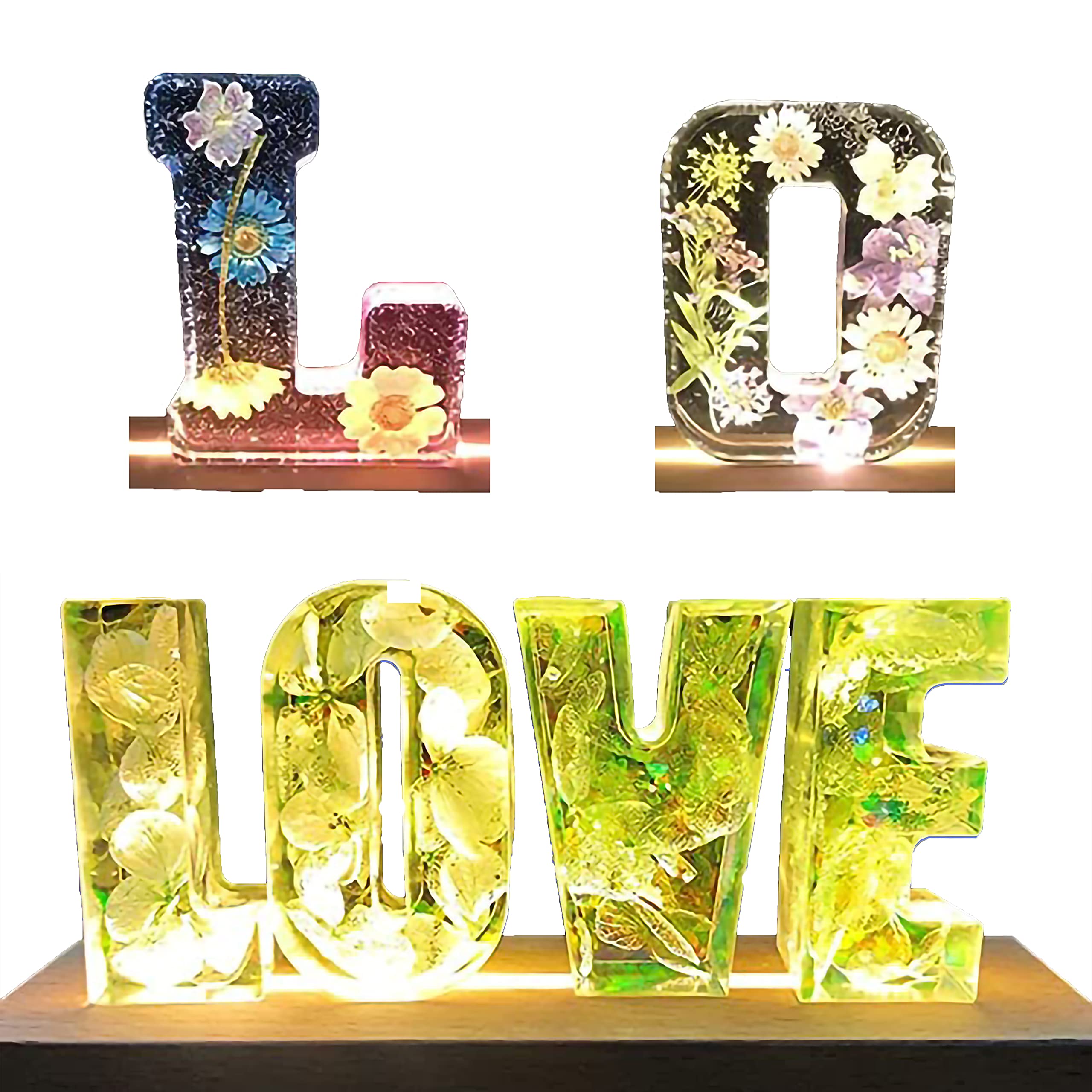 💖Mother's Day Craft Stencils-Large 3D Letter Epoxy Silicone Mold