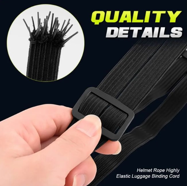 Helmet Rope Highly Elastic Luggage Binding Cord