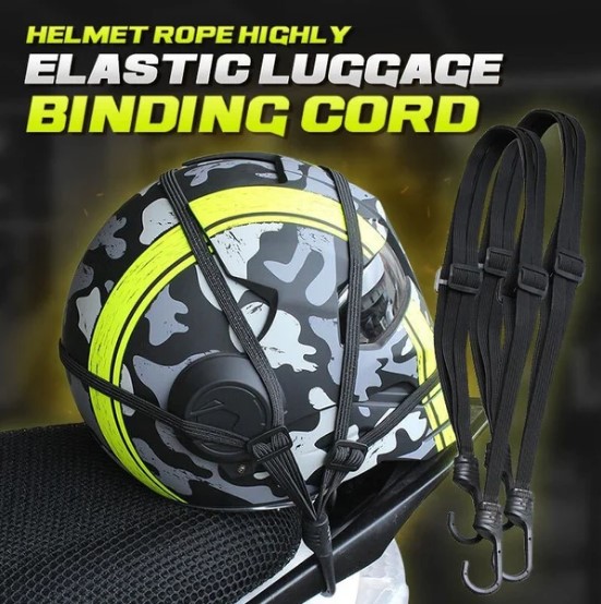 Helmet Rope Highly Elastic Luggage Binding Cord