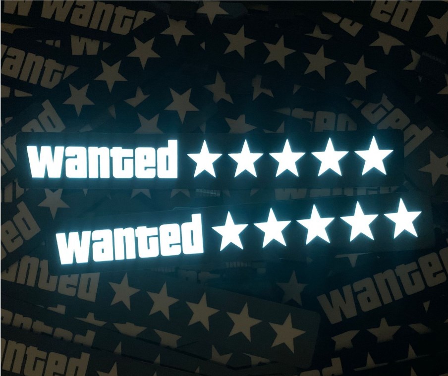 WANTED LED PANEL