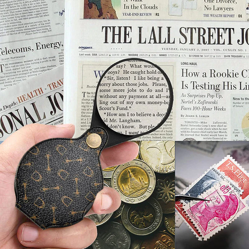 🔍Premium Folding Mini Magnifying Glass🔍
