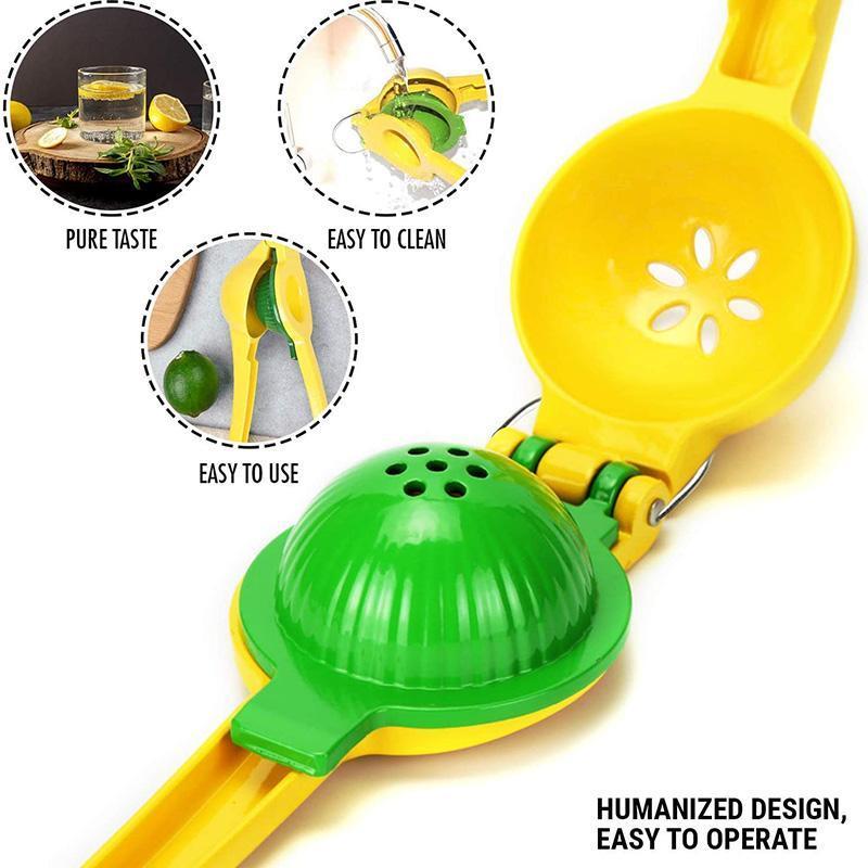 🍋 2-IN-1 LEMON LIME SQUEEZER