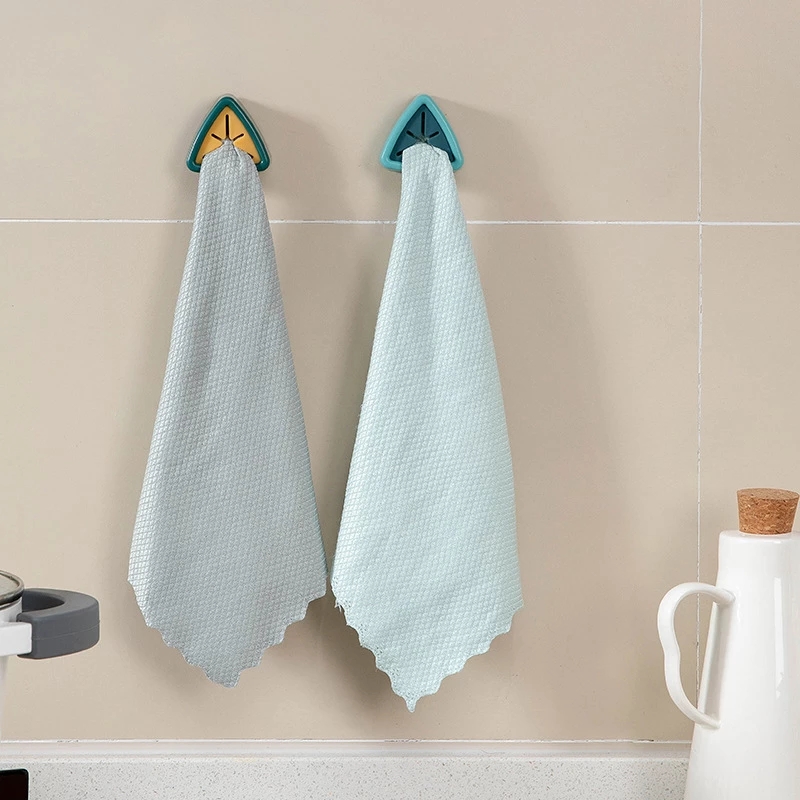 Novel, Simple Towel Organizer - Great For Kitchen & Bathroom