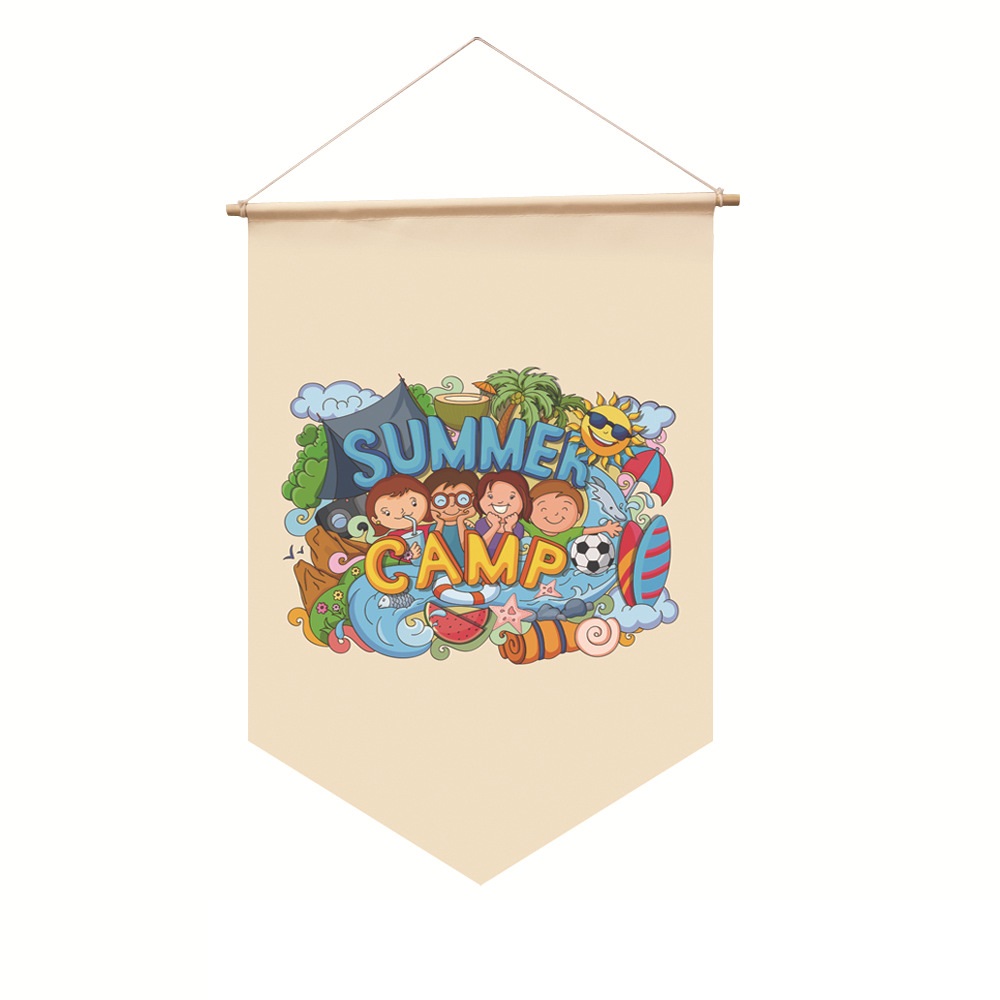 🎇New Arrival - Camping Atmosphere Wind Rope Flag