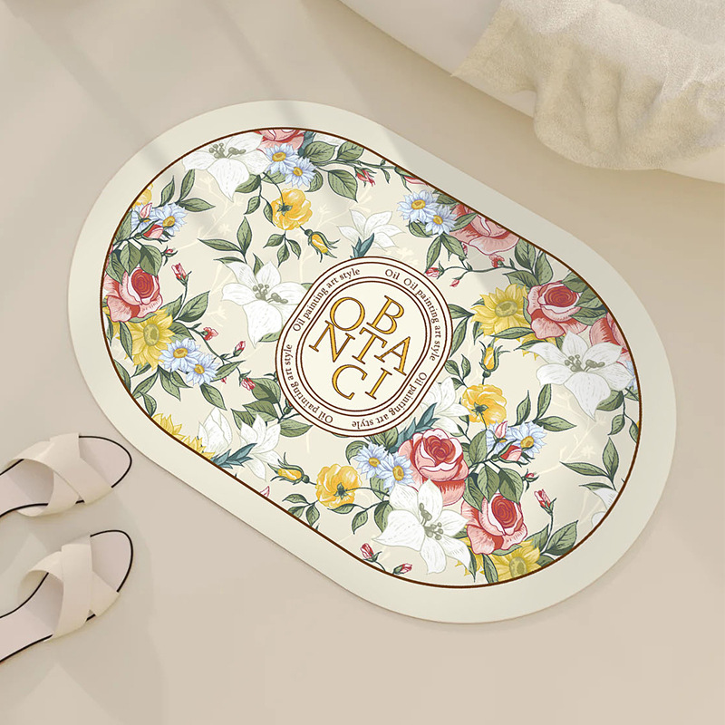 🌼Pistil style - Fantasy Absorbent Floor Mat