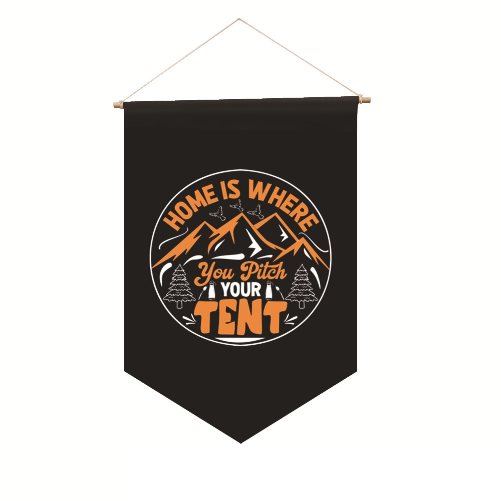 🎇New Arrival - Camping Atmosphere Wind Rope Flag