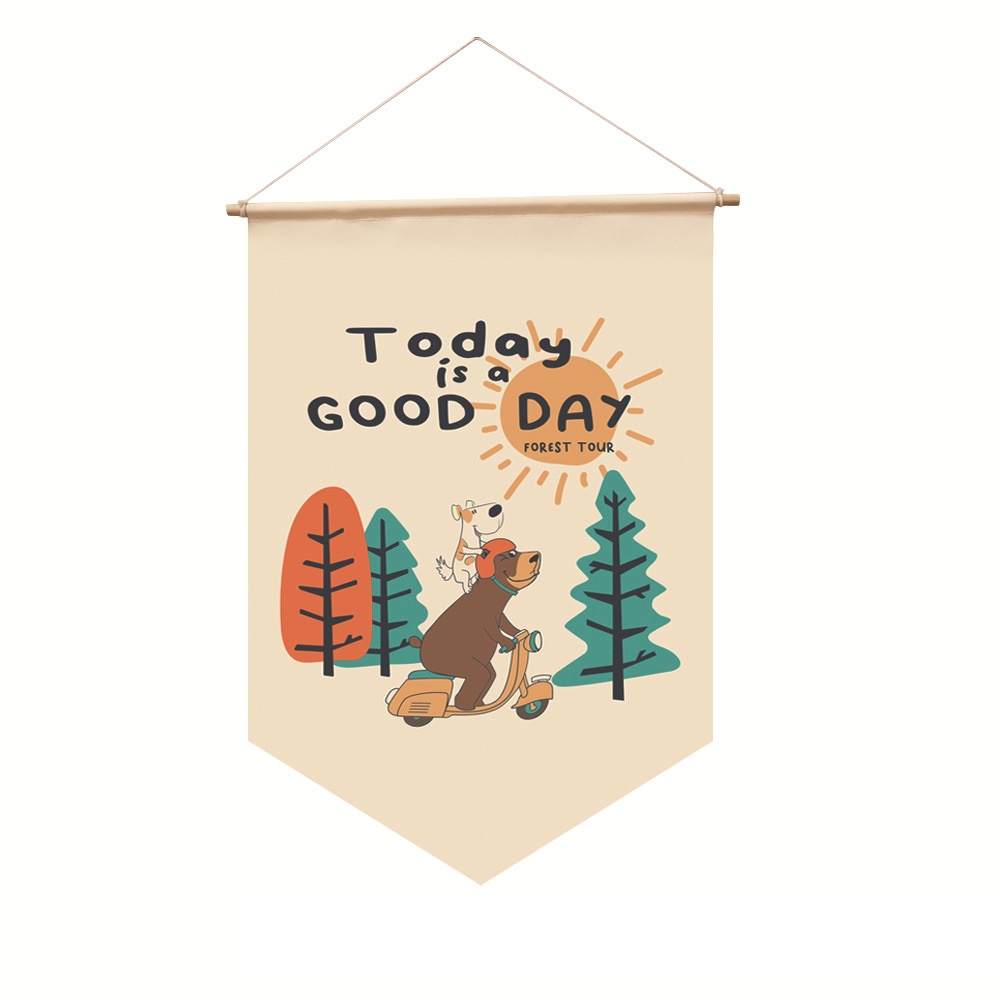 🎇New Arrival - Camping Atmosphere Wind Rope Flag