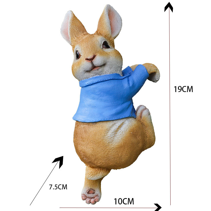 🐰Perfect Easter Gift-Garden Cartoon Rabbit Hanging Ornament🐰