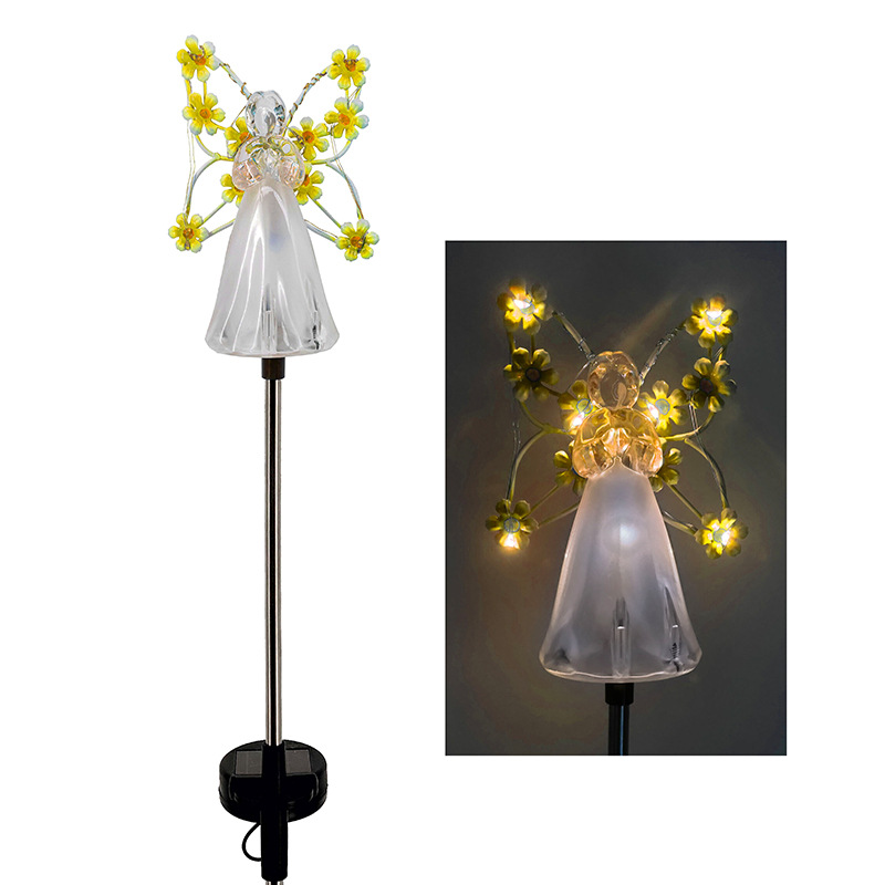 💥Blowout Sale- 50% OFF👼Waterproof Solar Angel lights