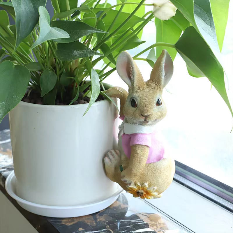 🐰Perfect Easter Gift-Garden Cartoon Rabbit Hanging Ornament🐰