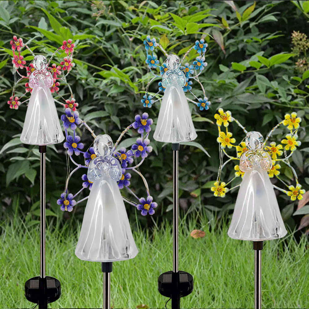 💥Blowout Sale- 40% OFF👼Waterproof Solar Angel lights