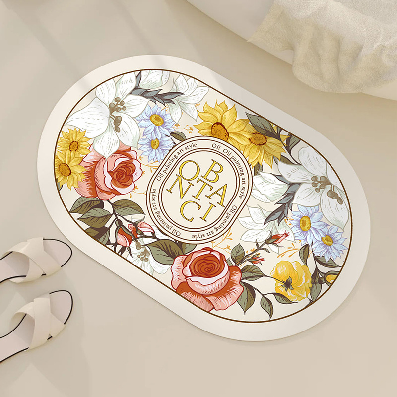🌼Pistil style - Fantasy Absorbent Floor Mat