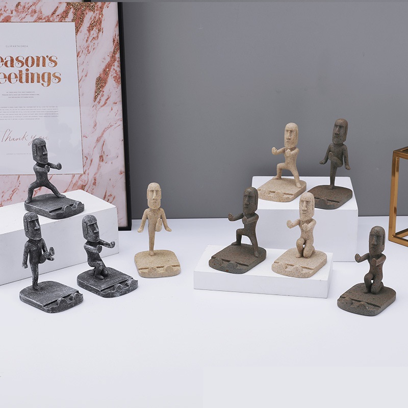 🗿Easter Promotion - Easter Stone Statue Cell Phone Holder