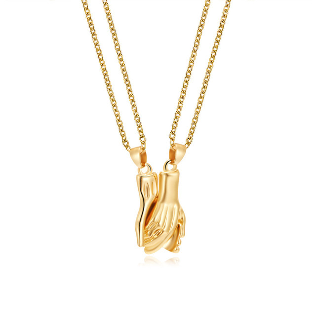 💕2023 New Magnetic Couple Necklace Set for Best Friend 
