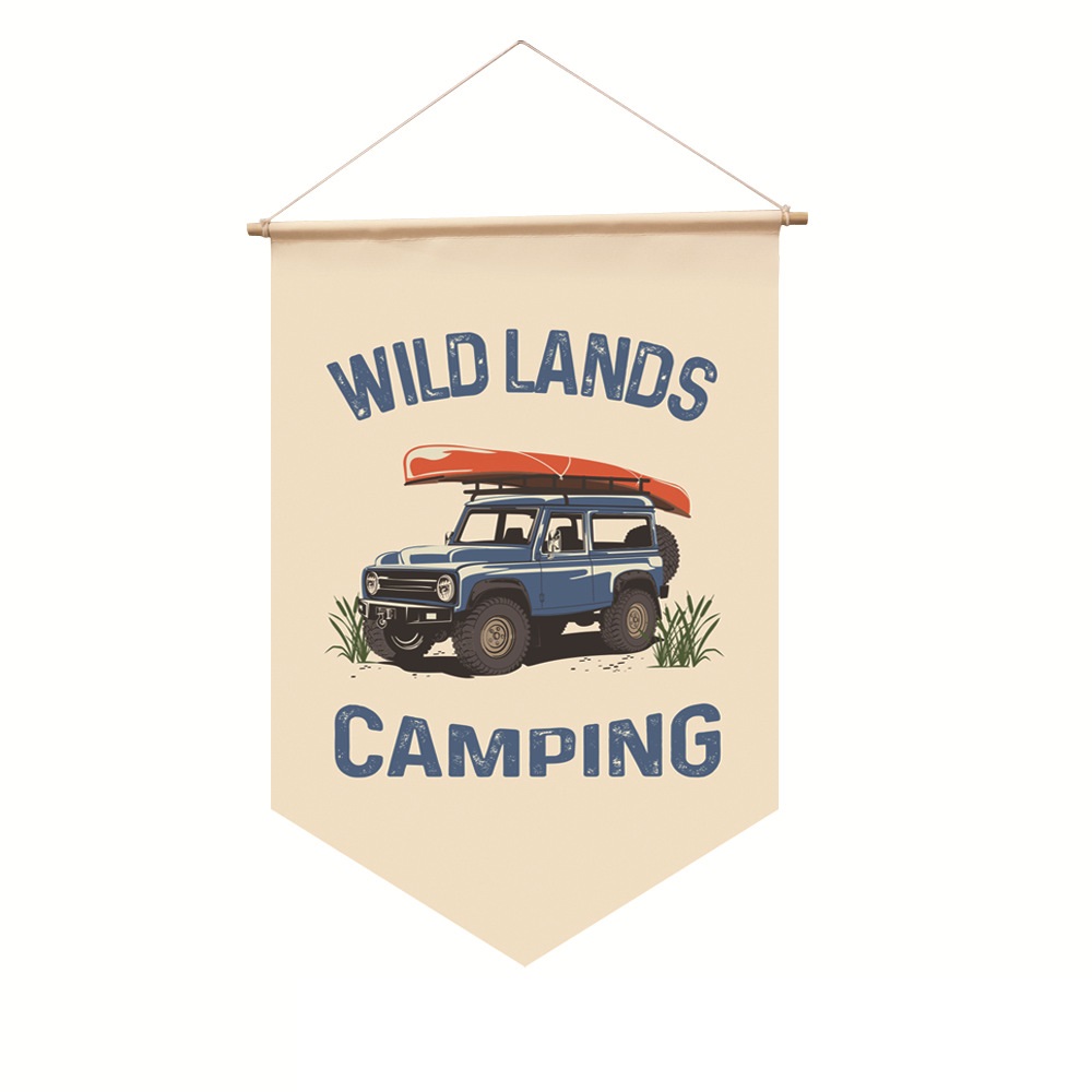 🎇New Arrival - Camping Atmosphere Wind Rope Flag