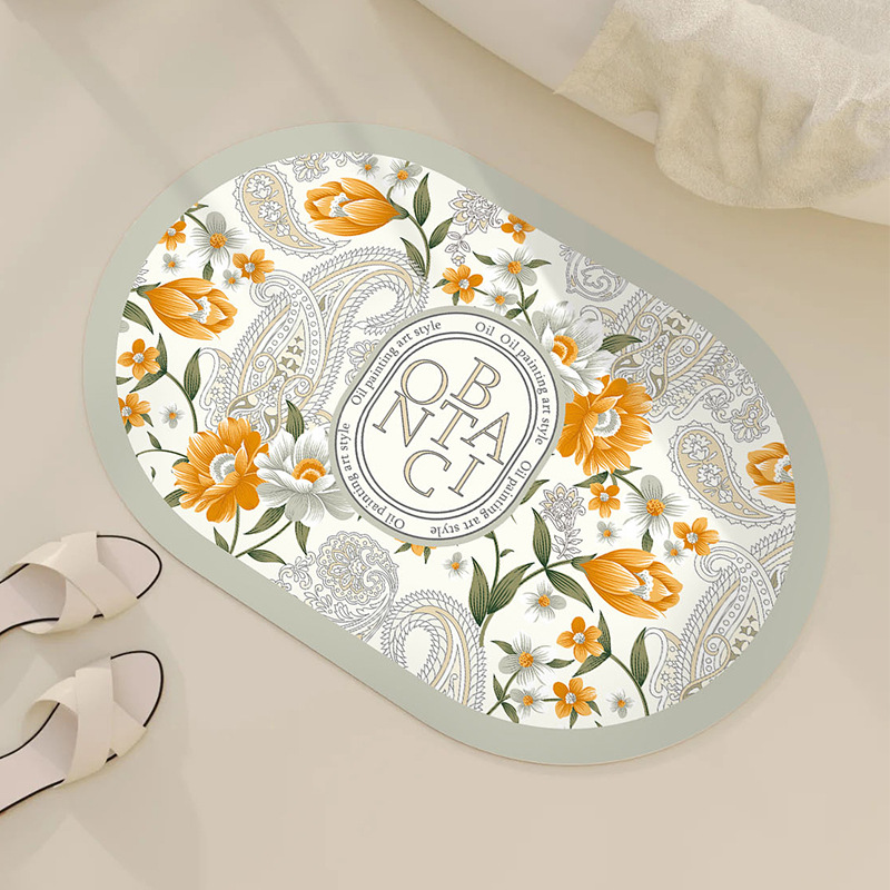 🌼Pistil style - Fantasy Absorbent Floor Mat