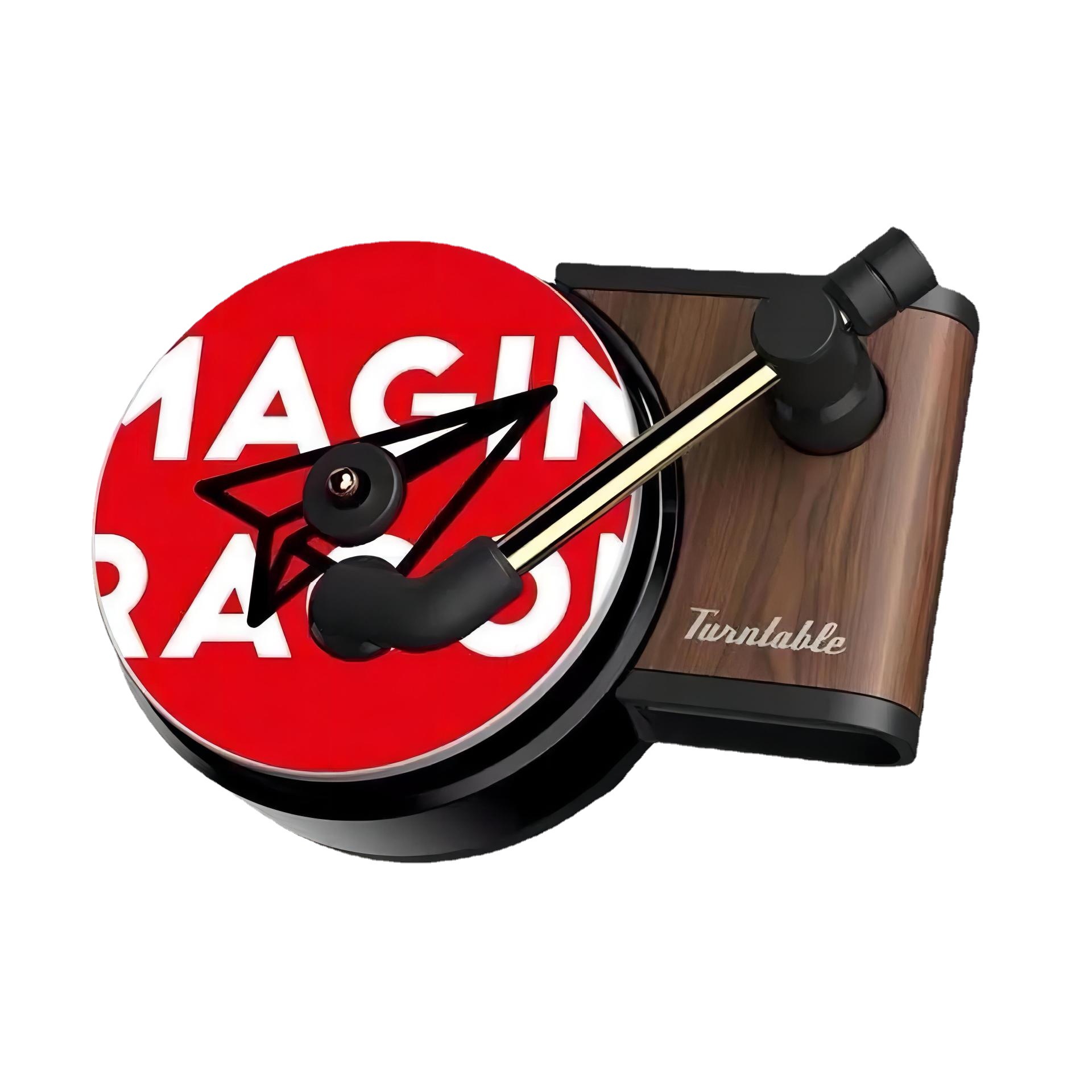 Car Air Freshener, Record Player Design Car Perfume 🎵 