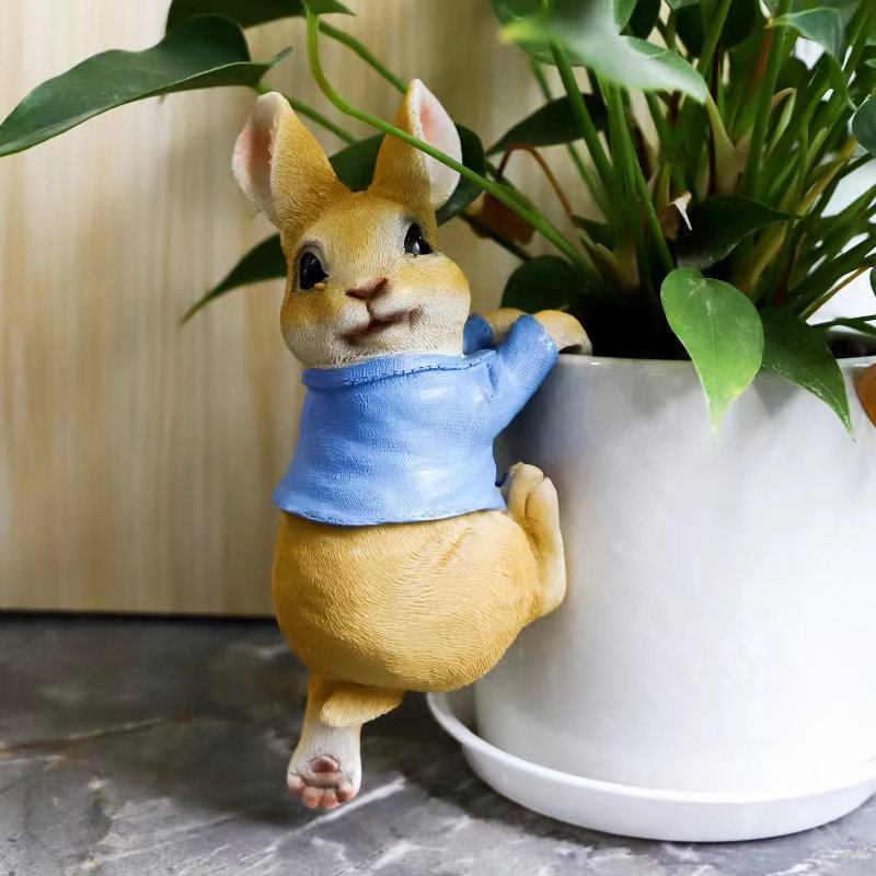 🐰Perfect Easter Gift-Garden Cartoon Rabbit Hanging Ornament🐰