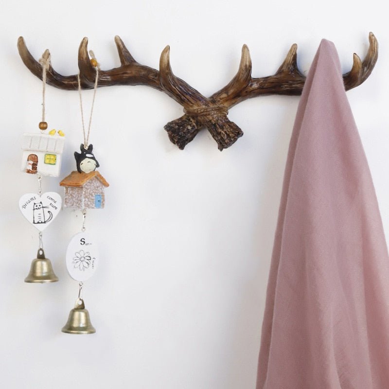 🦌Retro Deer Antler Decor Wall Hanger