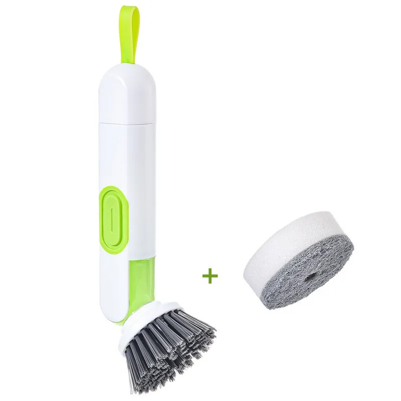 🔥HOT SALE🔥-Multi-functional Long-handle Liquid-filled Cleaning Brush