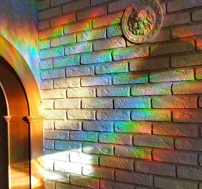 🌈Rainbow Film Anti-light Window Glass Sticker✨