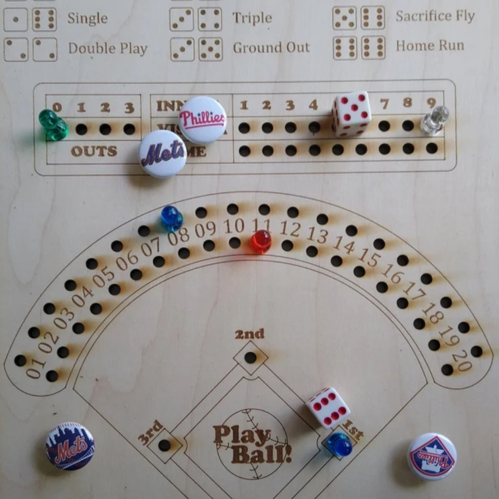 🎲Baseball Dice Board Game🎲