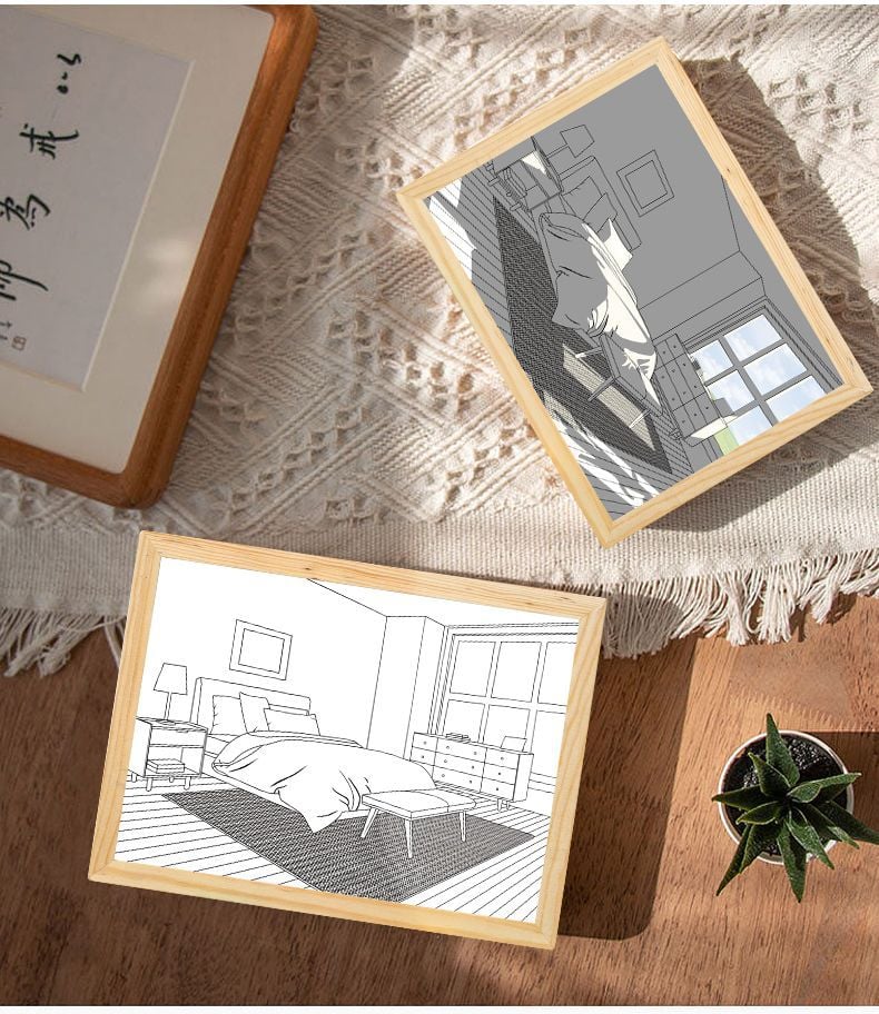 🔥Father's Day Special 💖Lighting Painting Decoration (Buy 2 Free Shopping)