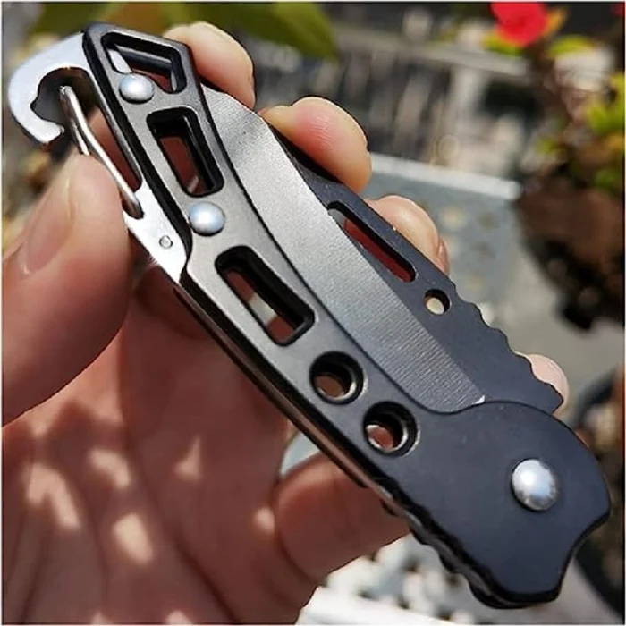 (🔥LAST DAY SALE 50% OFF) Stainless Steel Folding Pocket Knife