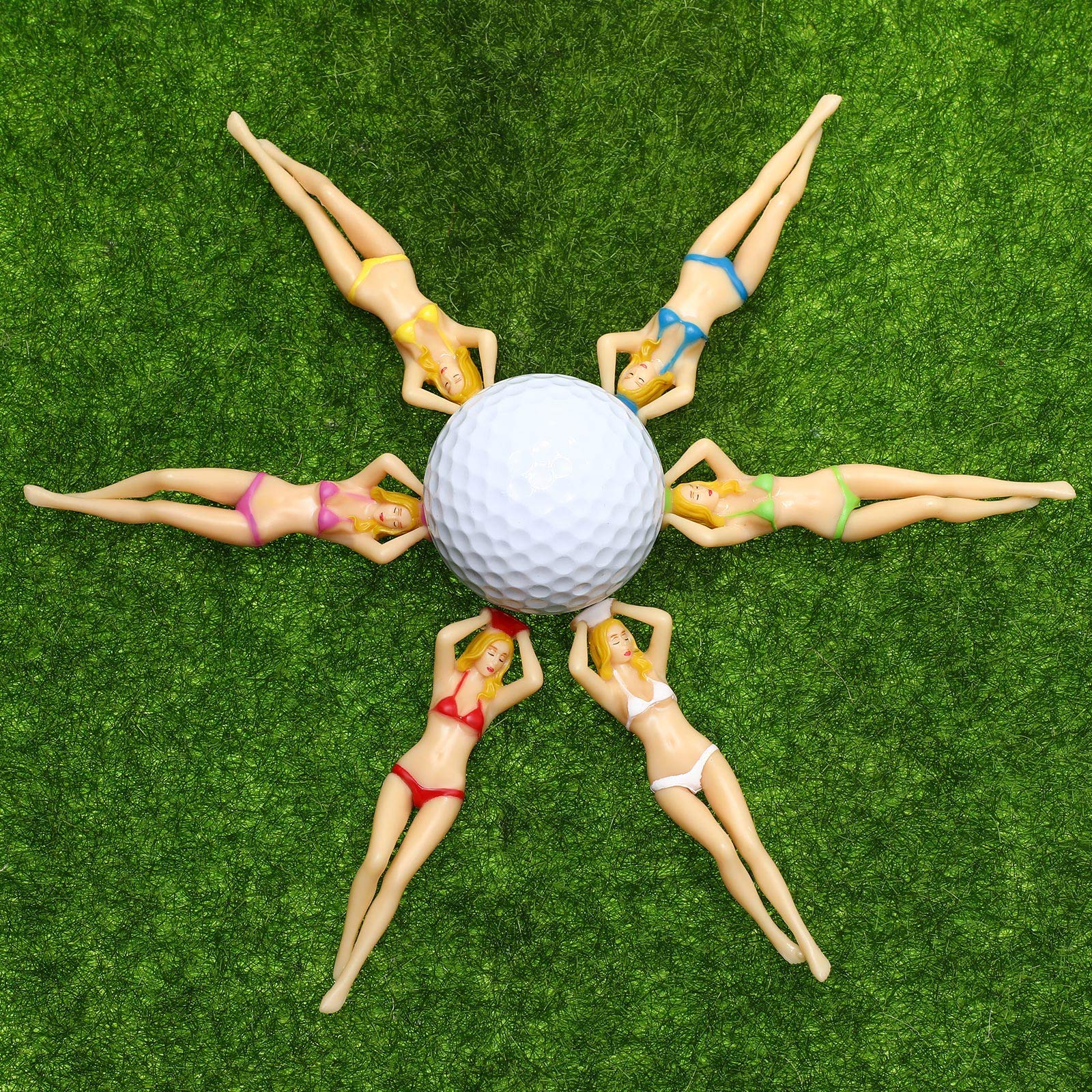 💝Funny Bikini Girl Golf Tees⛳