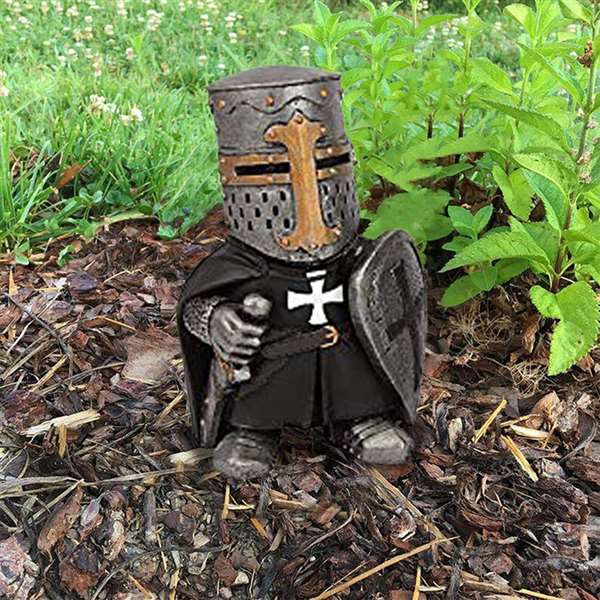 🛡🗡Medieval Crusader Knight Statue