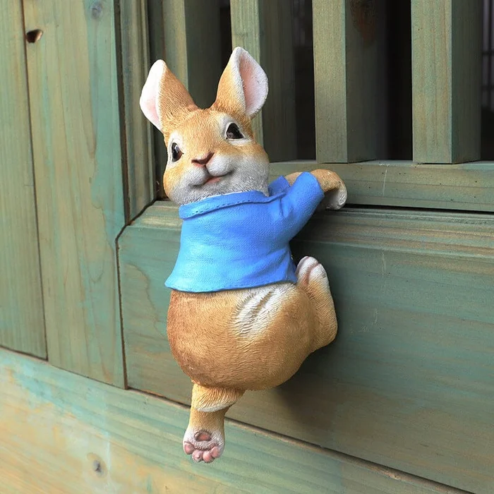 🐰Perfect Easter Gift-Garden Cartoon Rabbit Hanging Ornament🐰