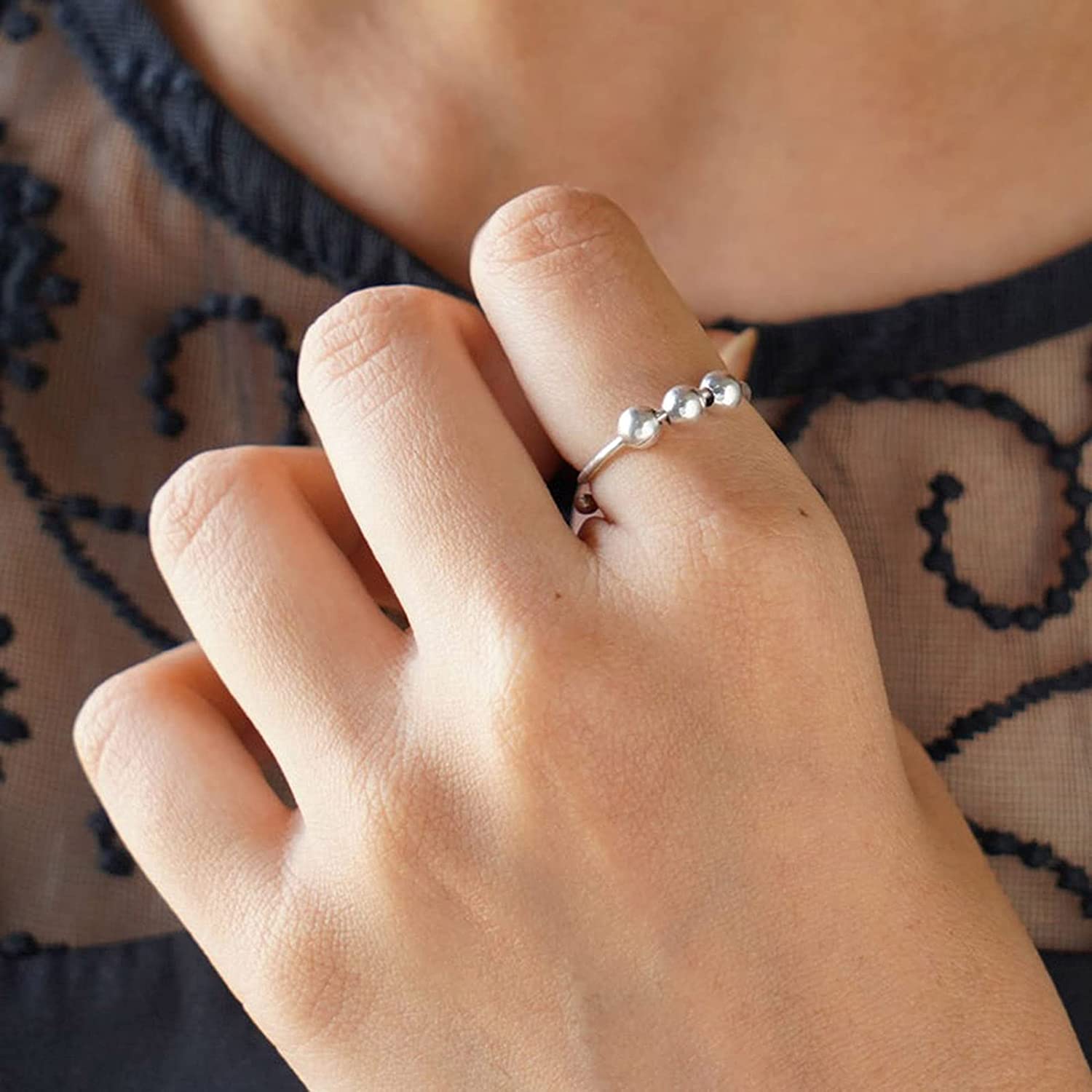 Original Anxiety Relief Beads Ring