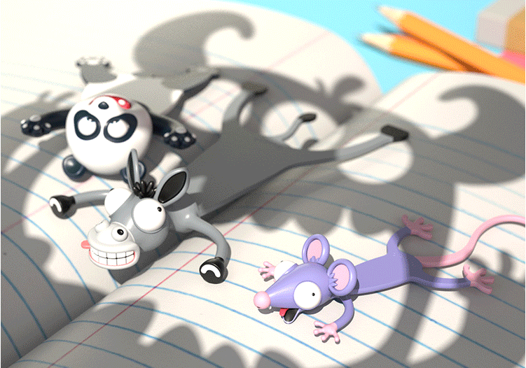 🔥 Hot Sale 🔥3D Hilarious Animal Bookmarks❤