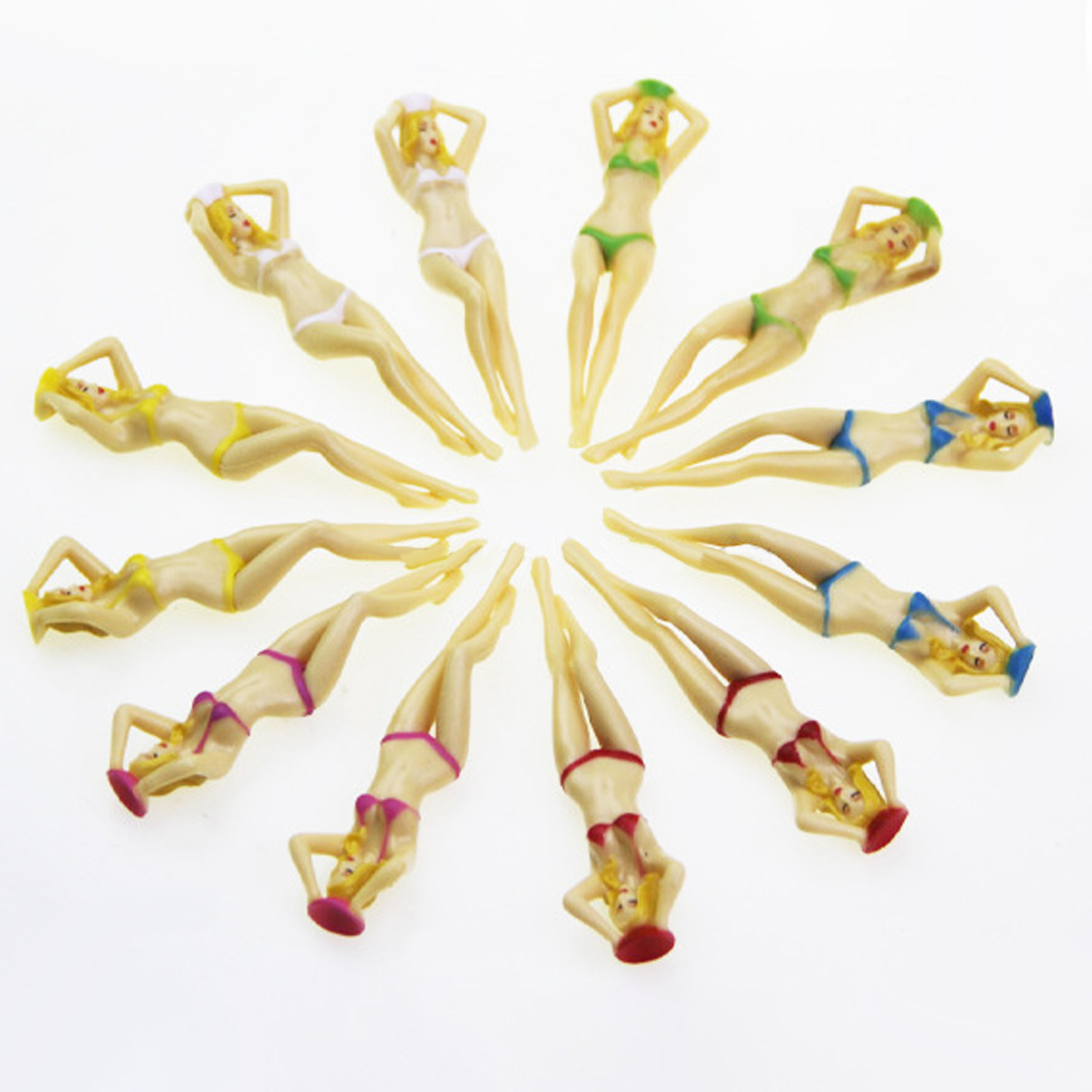 💝Funny Bikini Girl Golf Tees⛳