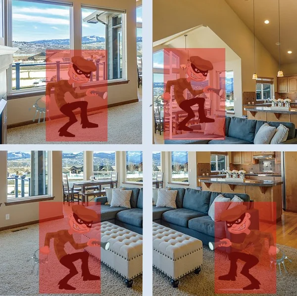 Wireless Wifi Light Bulb Camera Security Camera