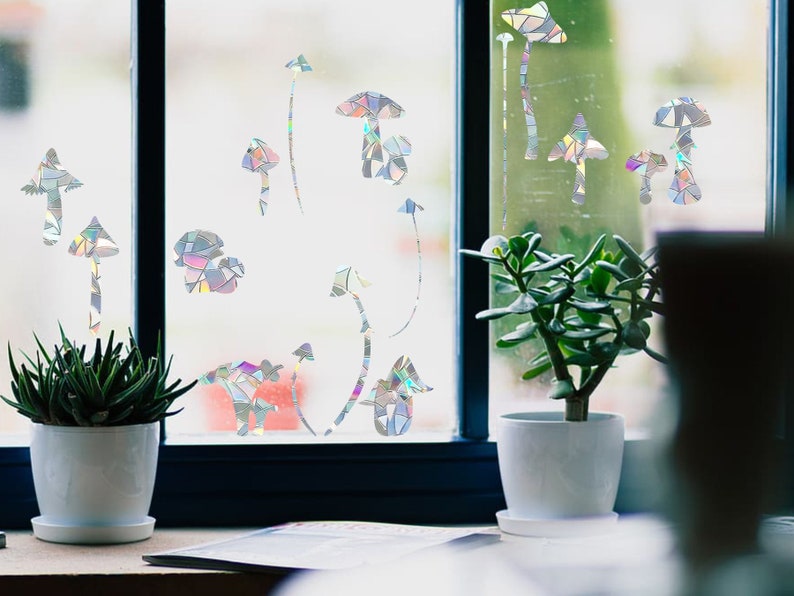 🌈Rainbow Film Anti-light Window Glass Sticker✨