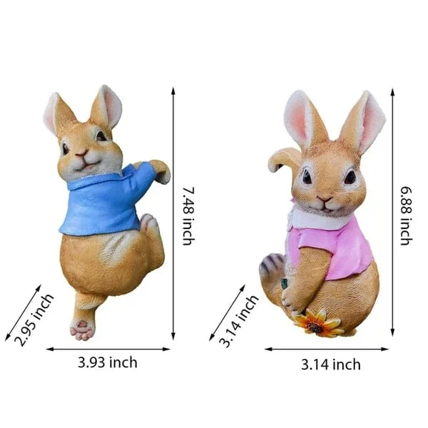 🐰Perfect Easter Gift-Garden Cartoon Rabbit Hanging Ornament🐰