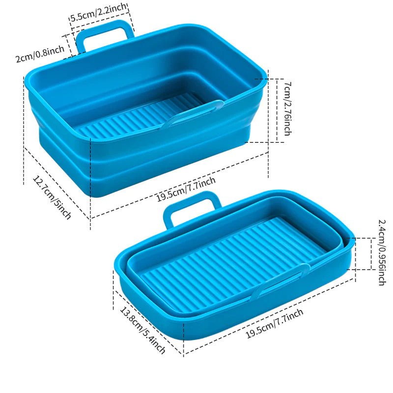 🎊NEW ARRIVAL🎊 Foldable Air Fryer Silicone Baking Tray